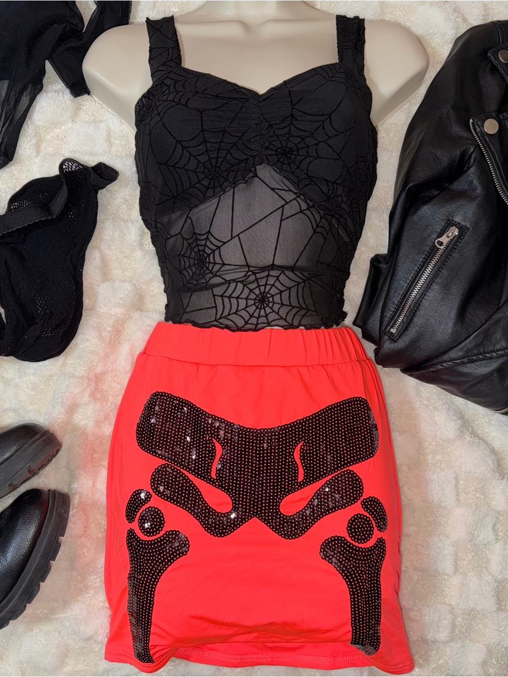 Spooky Babe 2 piece set
